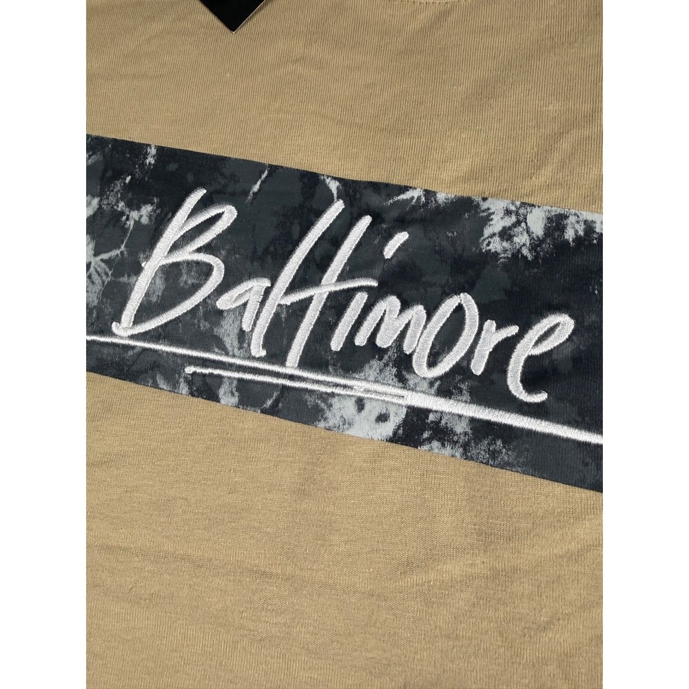 Nike Baltimore Ravens NFL Mens Tan Embroidered Graphic T Shirt Size S NWT - Picture 8 of 11